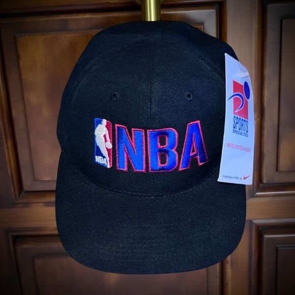 NWT Vintage 90s NBA Plain Logo Sports Specialties Snapback Hat - Picture 1 of 11